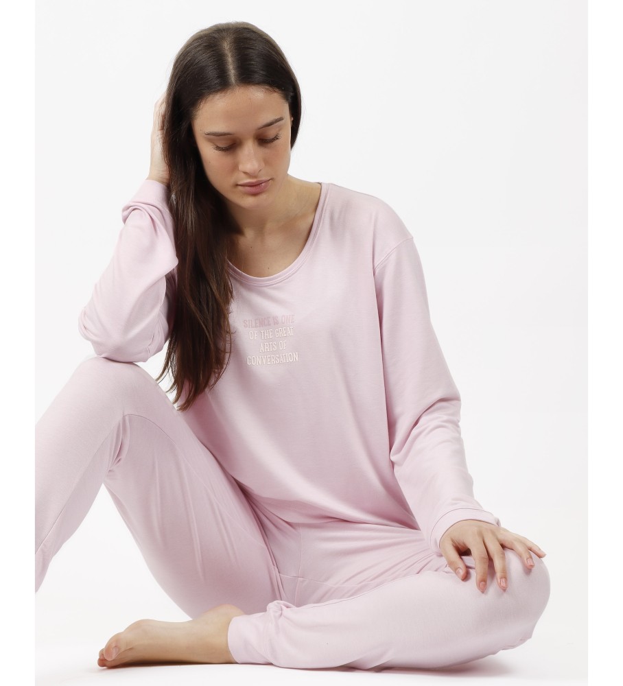Pijama de manga comprida Admas The Silence
