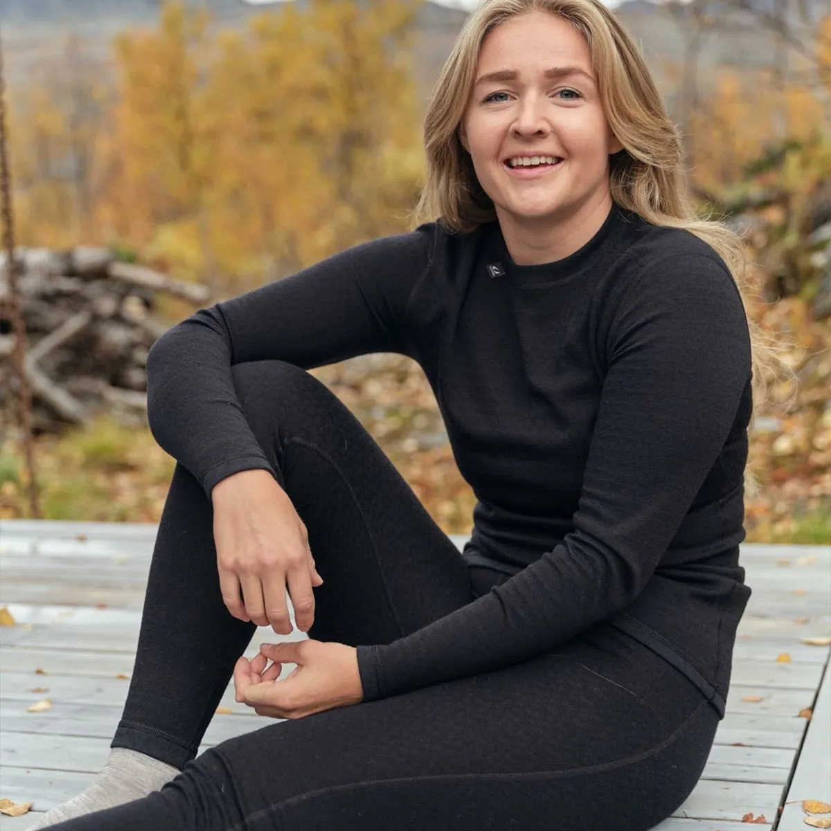 Ulvang Women's Comfort 200 Pant Black/Black