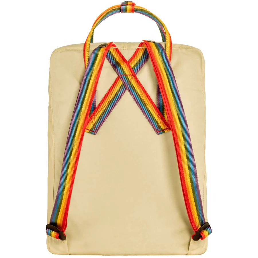 Fjällräven Kånken Rainbow - Rucksack 38 cm light oak-rainbow pattern