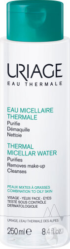 Uriage Eau Thermale Eau Micellaire Thermale Peaux Mixtes À Grasses Flacon 250ml