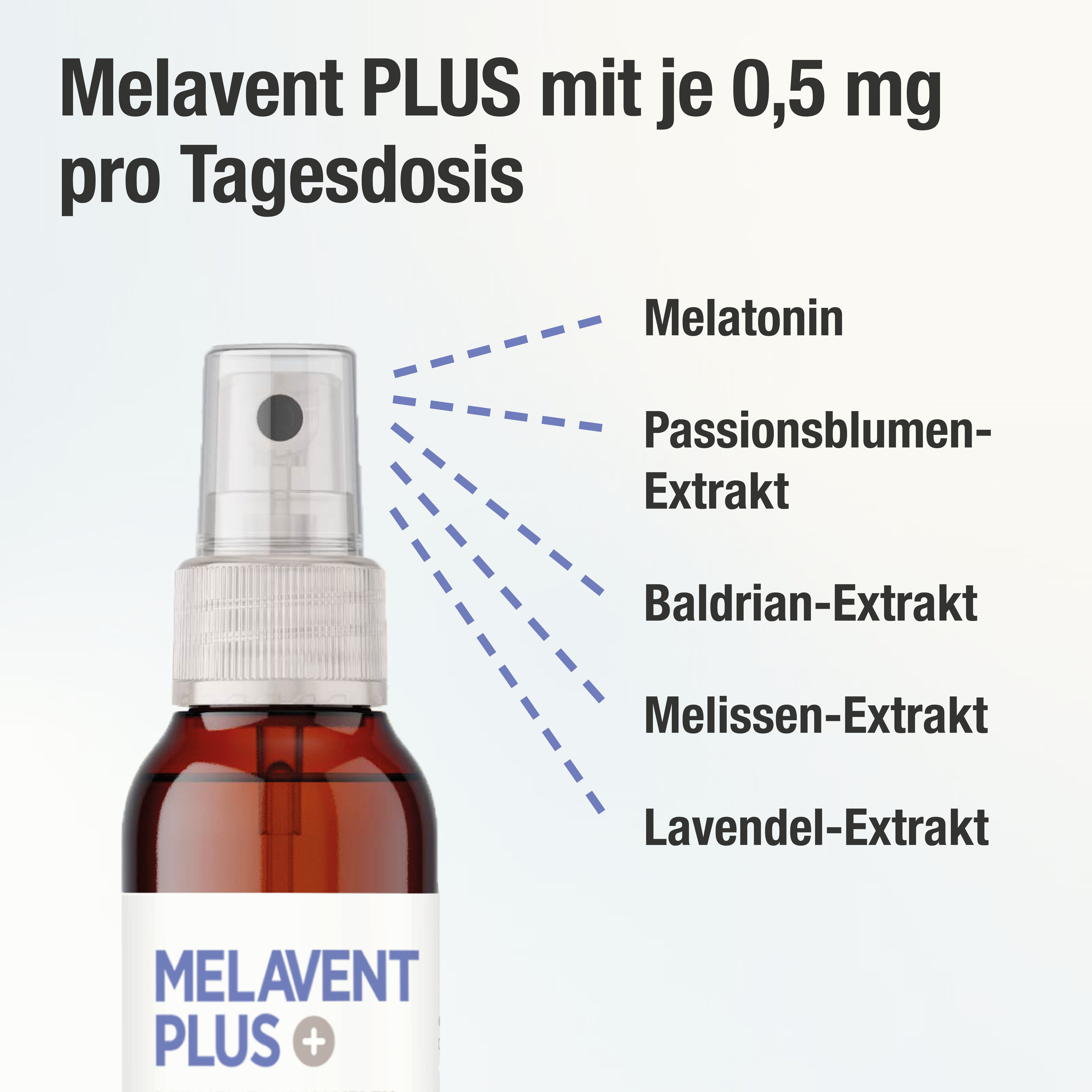 Melavent PLUS - Melatonin Einschlaf-Spray