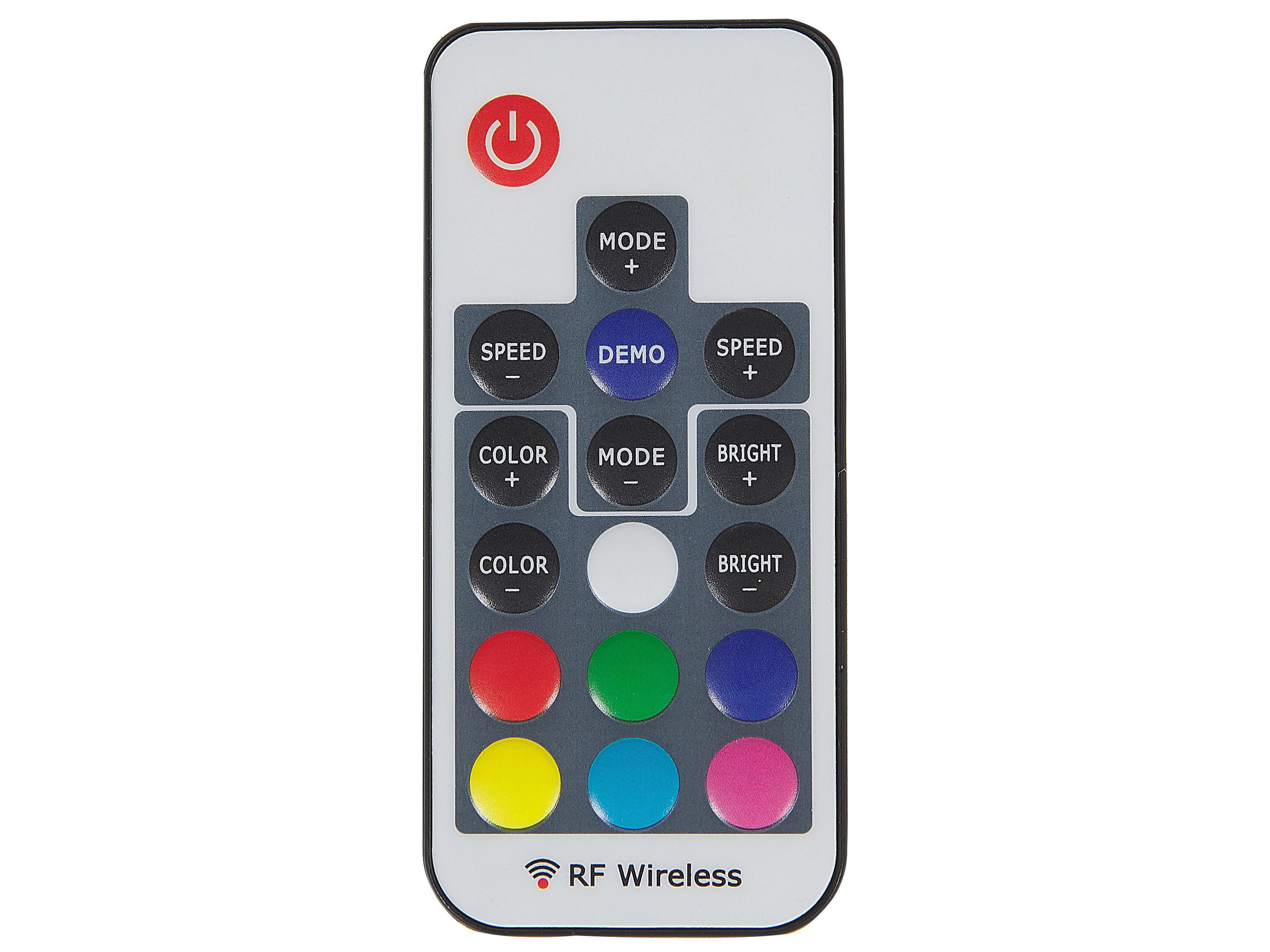 Game bureau DARFUR Zwart 120 cm 60 cm RGB LED
