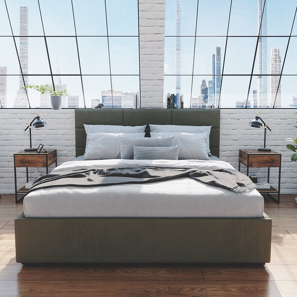 Vicco Nachttisch Nachtkommode Nachtschrank Fyrk 2er Set Boxspringbett Schublade