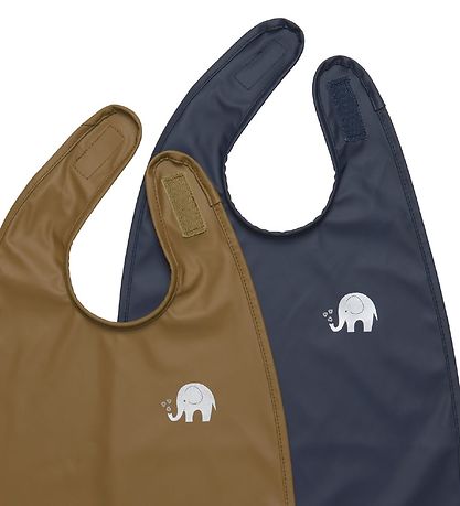 CeLaVi Lätzchen - Lang - 2er-Pack - Nutria