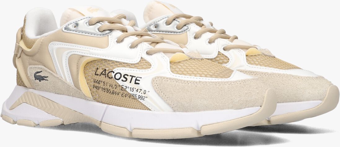 LACOSTE beige lacoste lage sneakers l003 neo