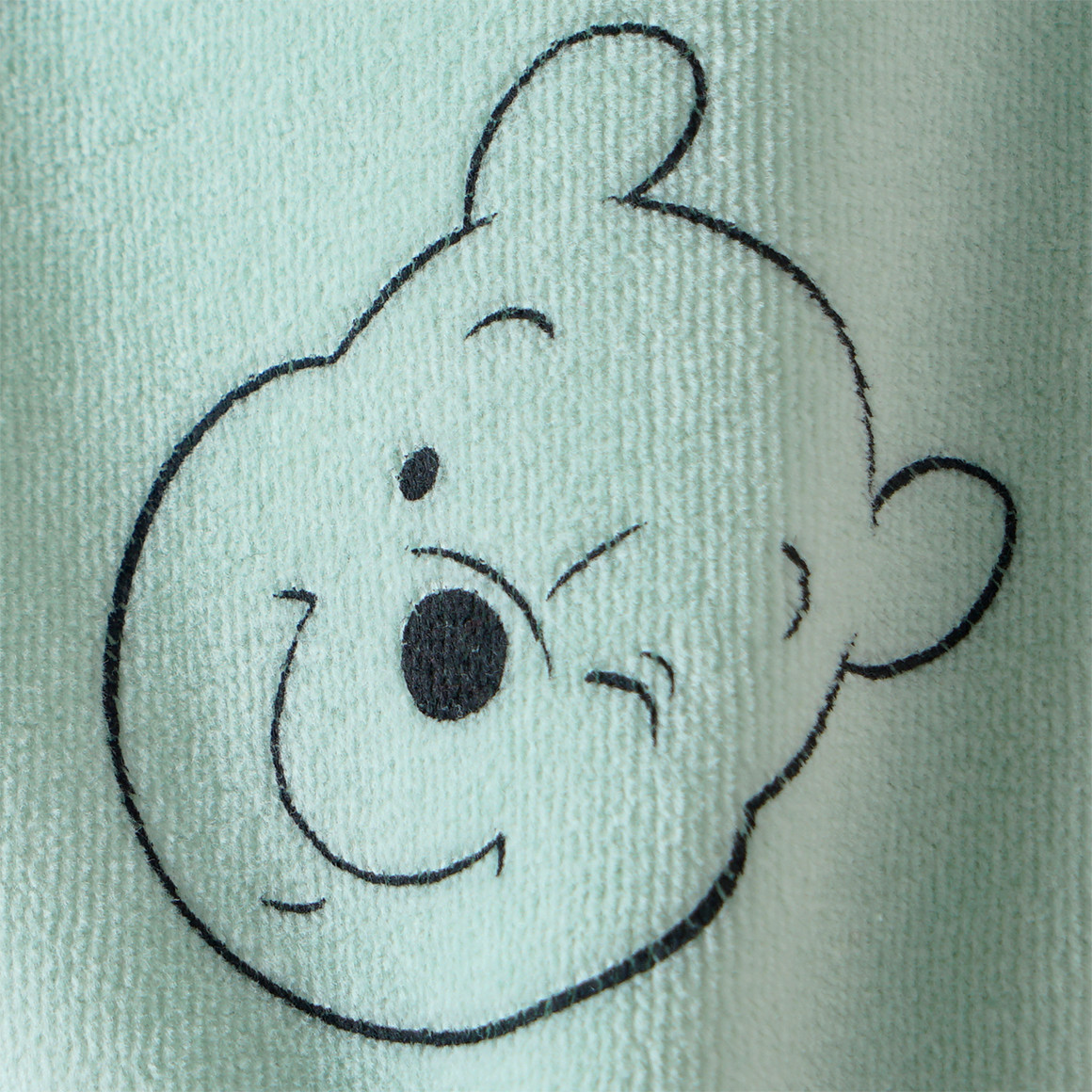 Topomini Winnie Puuh Strampler und Langarmbody im Set mint / weiss