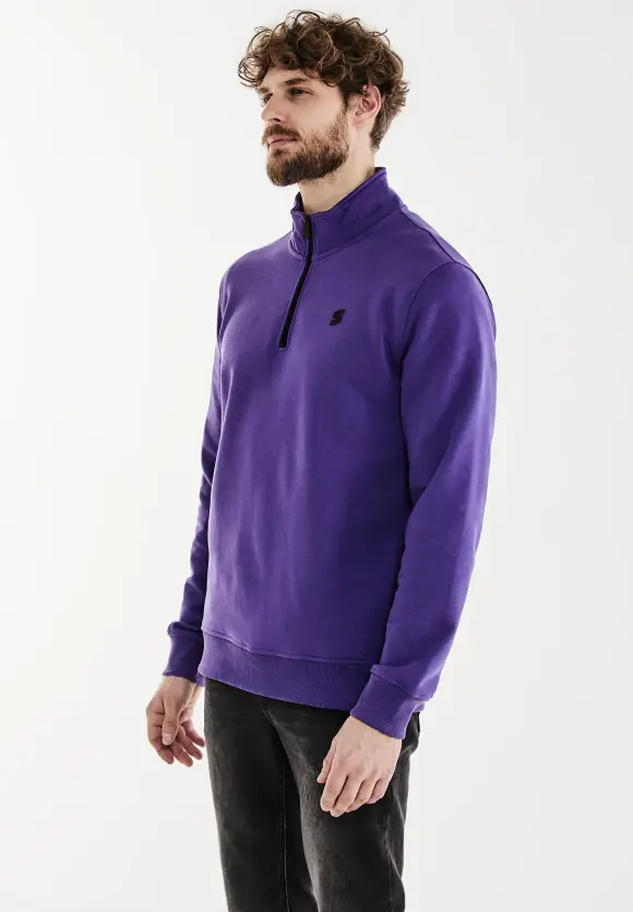 Troyer Sweatshirt - ultra violet