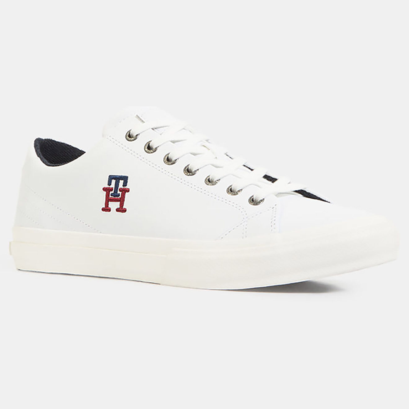 Tommy Hilfiger Baskets en Cuir Vulc Street low blanches