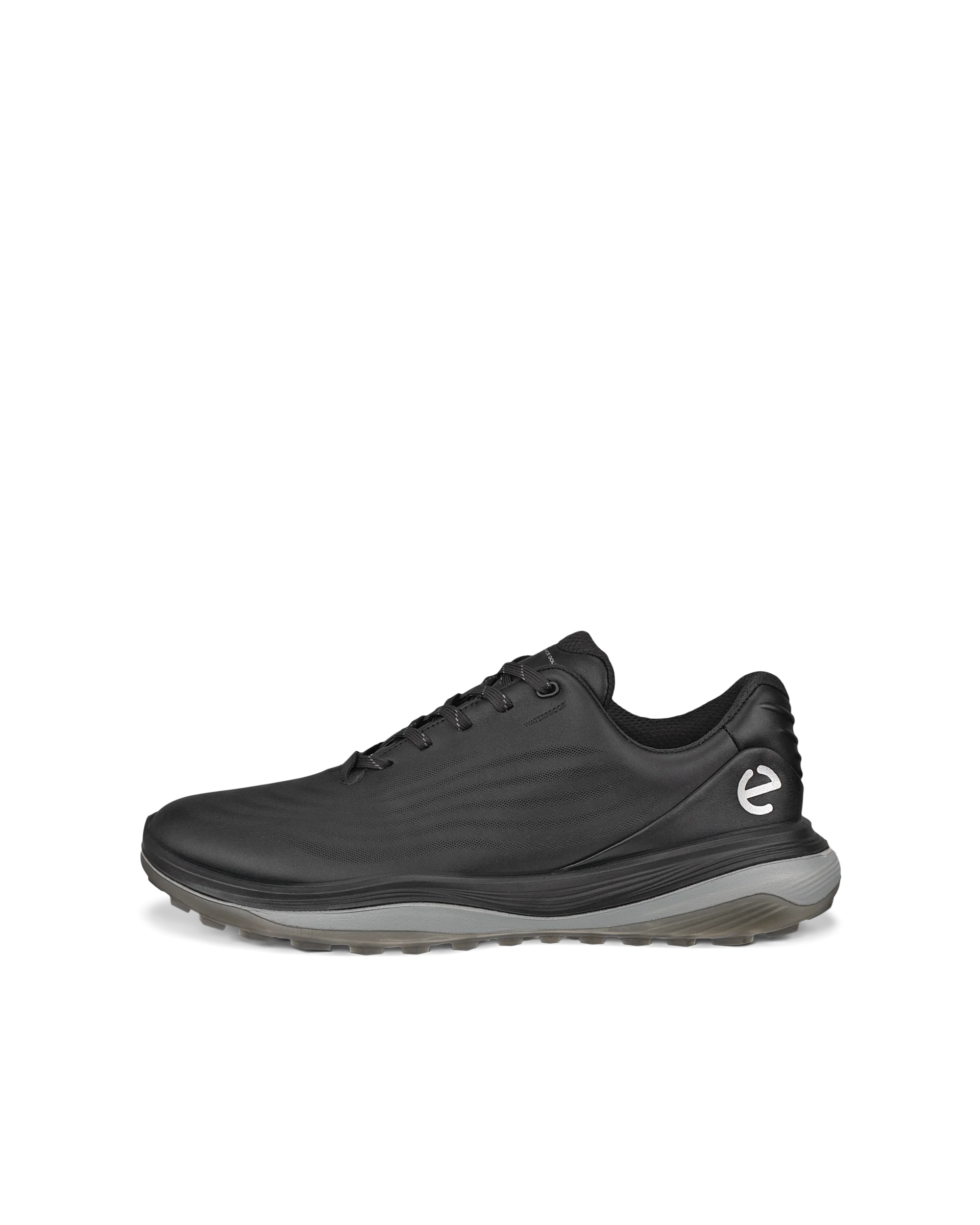 ECCO M GOLF LT1 Herren Wasserdichte Golfschuh aus Leder Schwarz