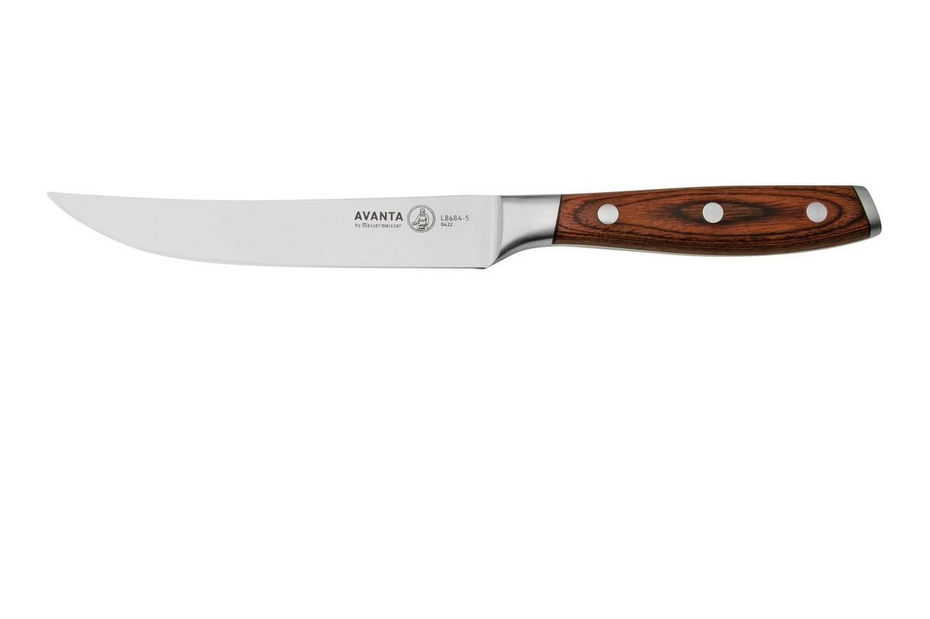 Messermeister Avanta L8684-5-4S, 4-delige steakmessenset, pakkahout