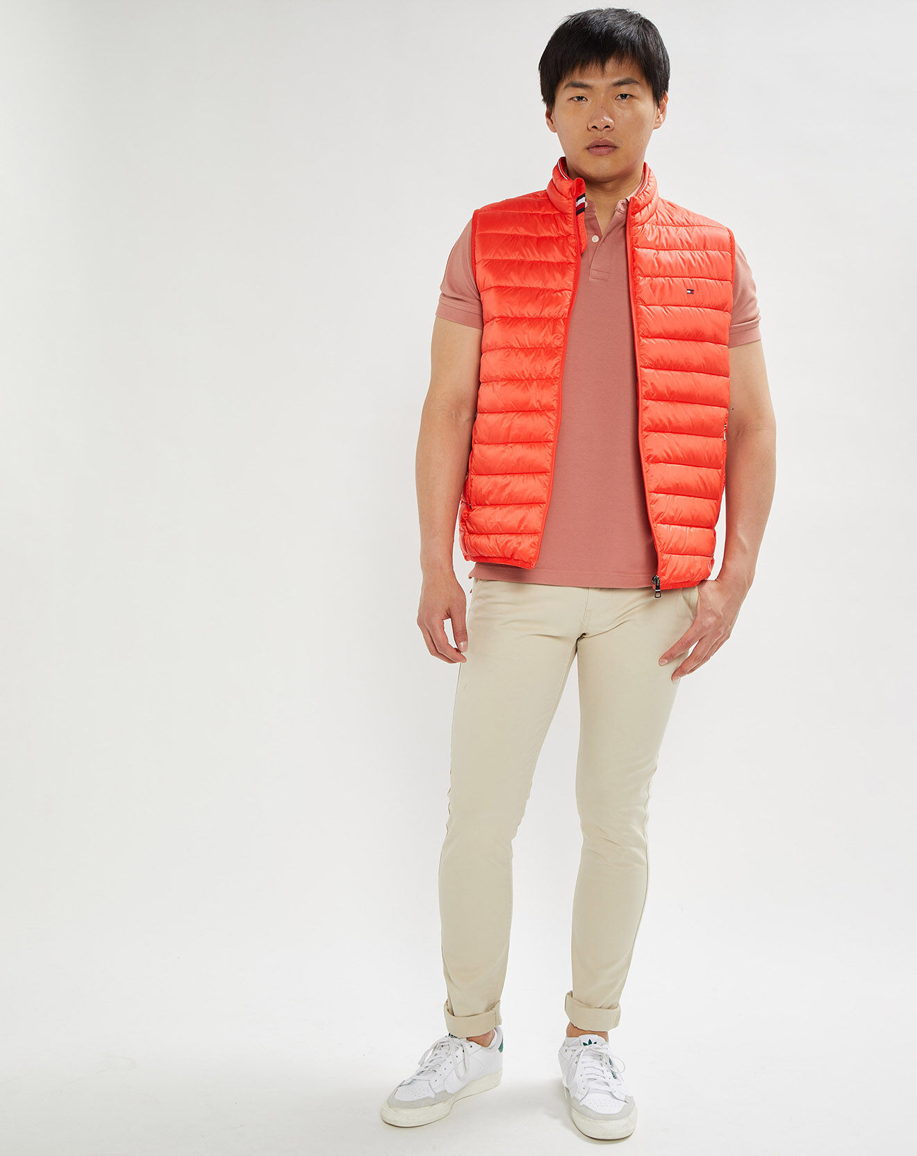 Tommy Hilfiger Doudoune sans manches Packable Recycled orange