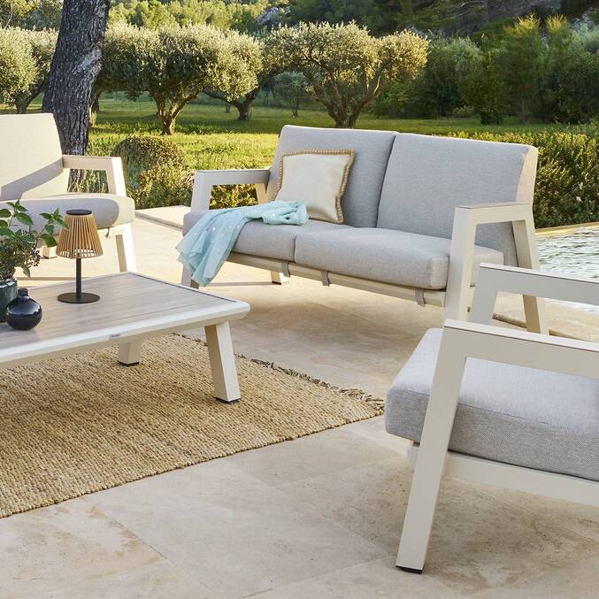Canapé de jardin AXIOME Argile