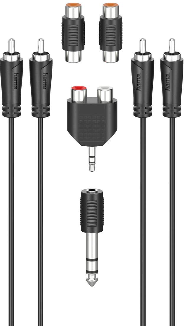 Hama RCA lydkabelsæt (2,5 m)