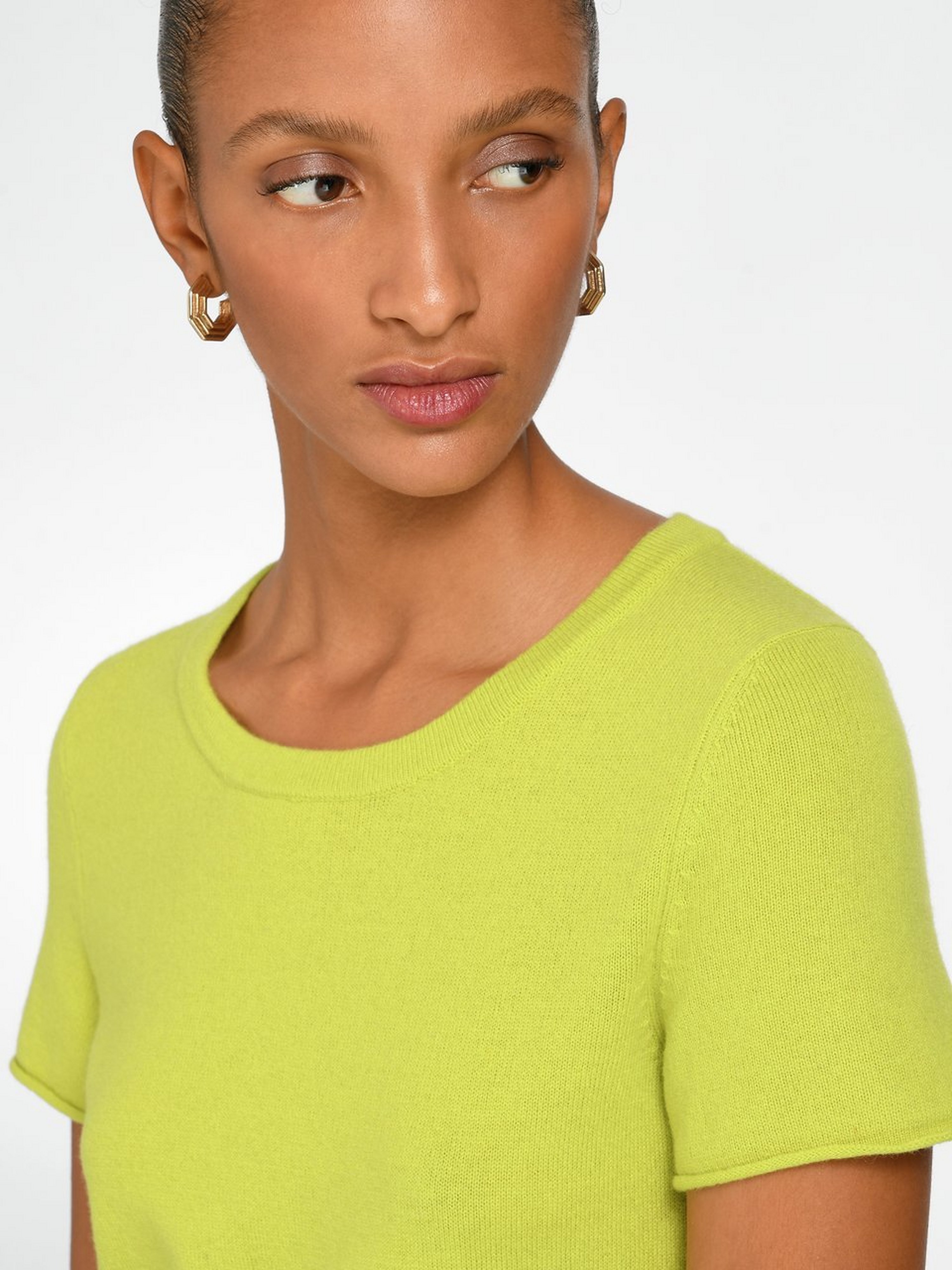 Kaschmir-Shirt mit 1/2-Arm