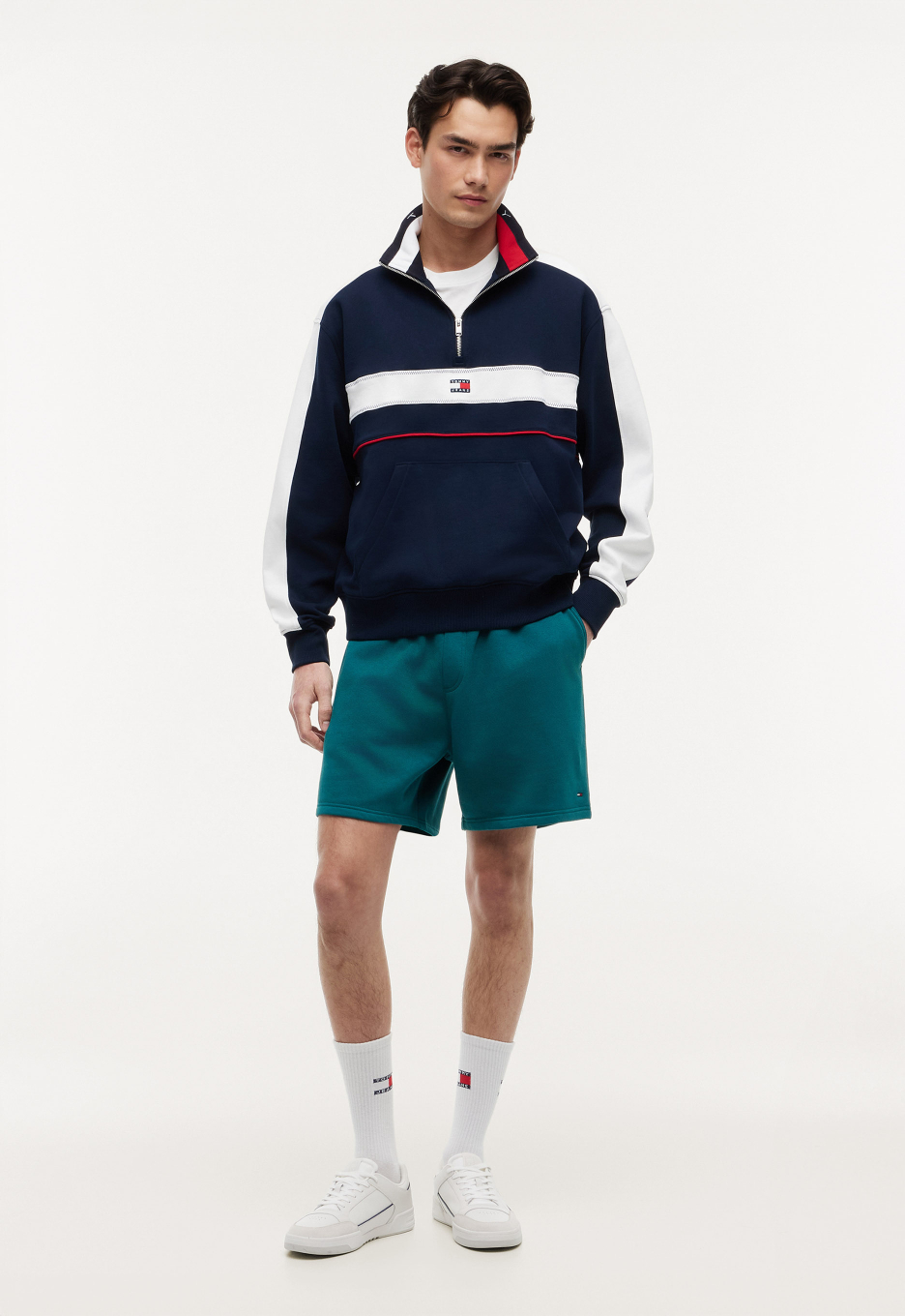 Tommy Jeans Colour-Blocked Sweater