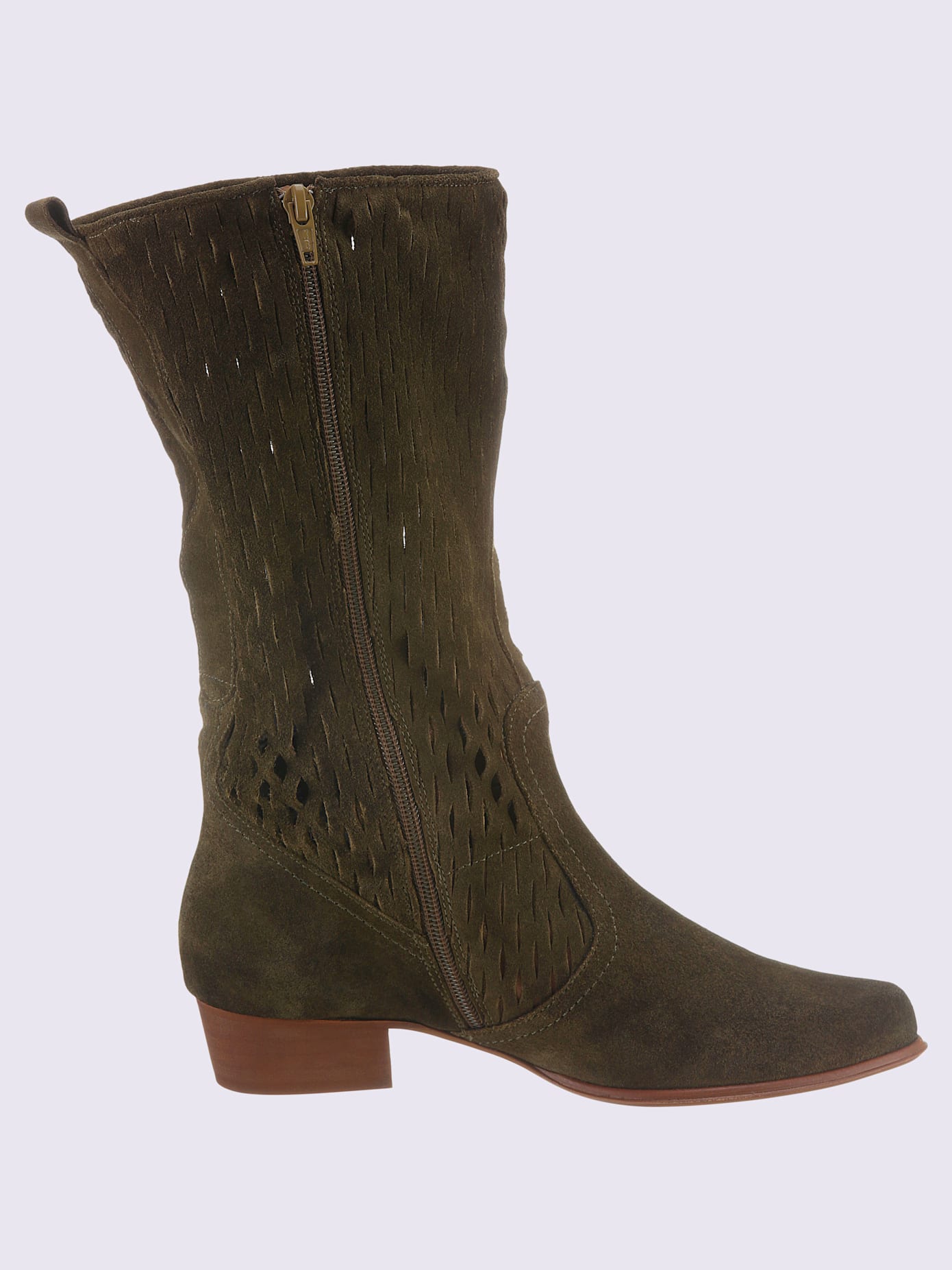 Bottes cuir nappa vachette doux