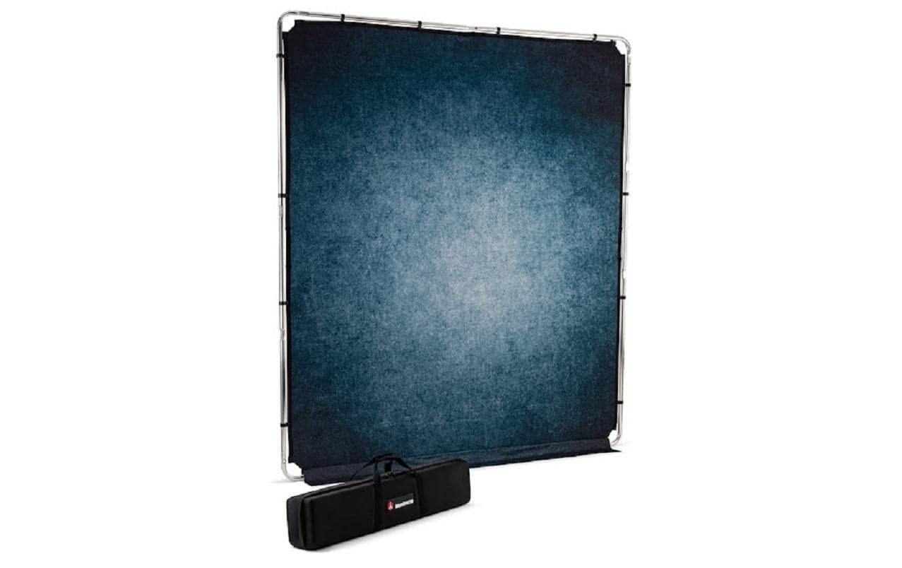 Hintergrundsystem EzyFrame Vintage-Ink<br>Vielseitiges Hintergrundsystem mit Aluminiumrahmen