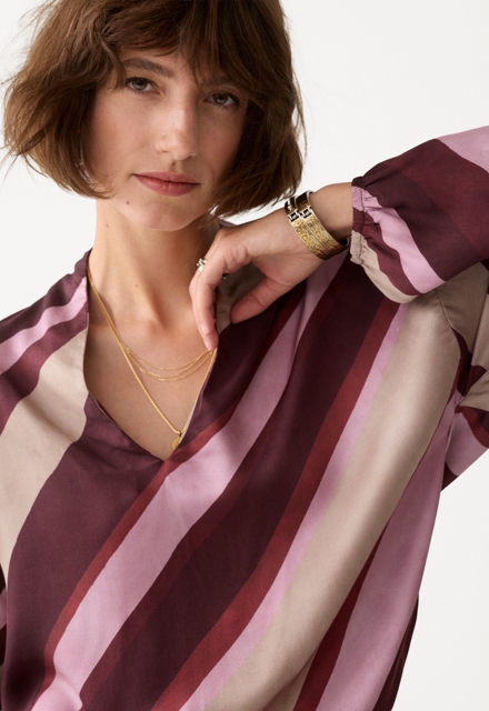 Summum Stripe Ecovero Top
