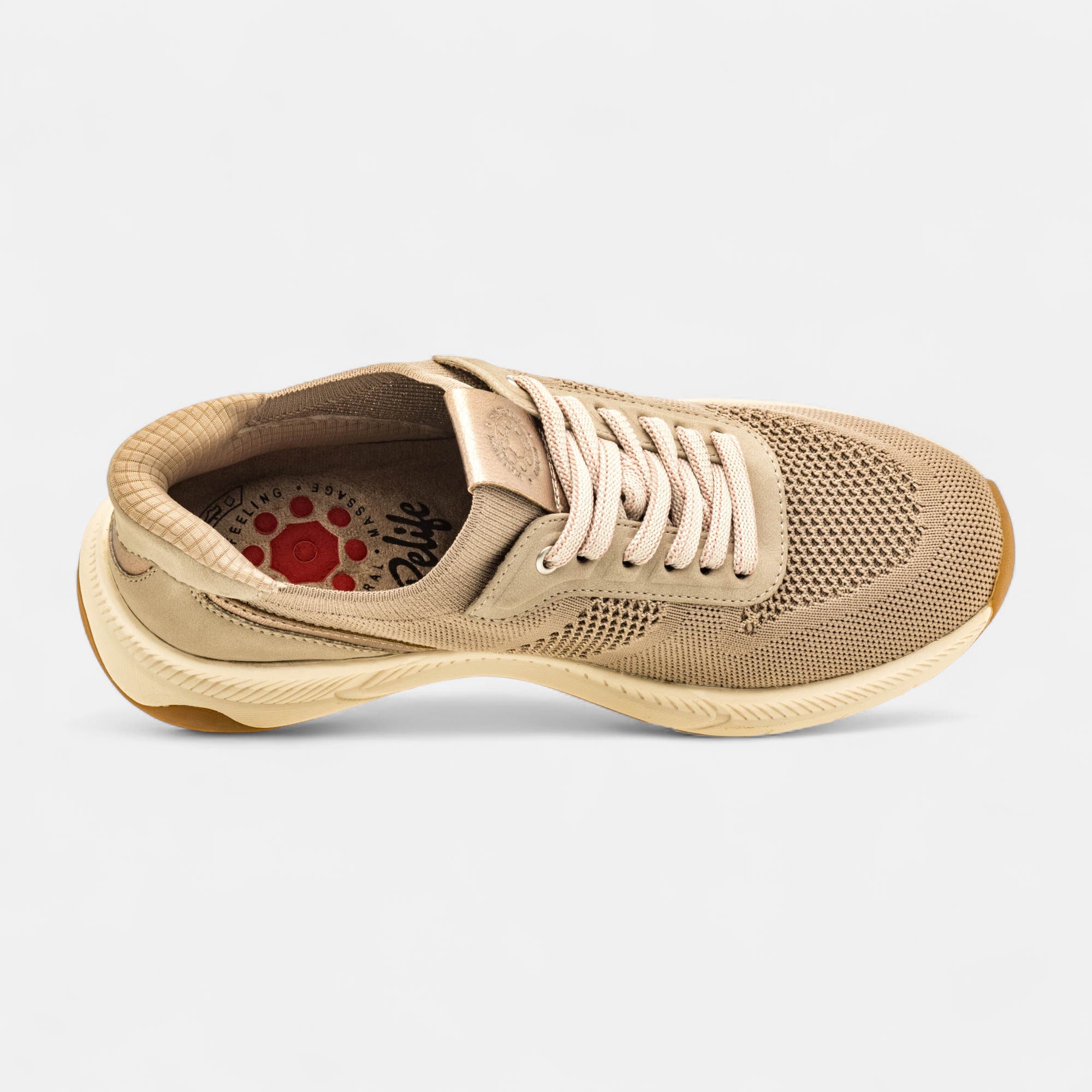 Baskets basses Femme taupe