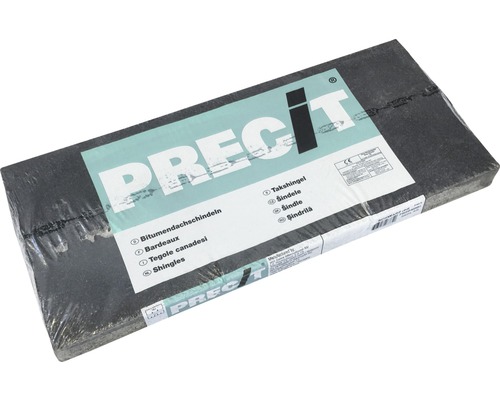 PRECIT rechthoekige dakspanen zwart verpakking = 2 m²