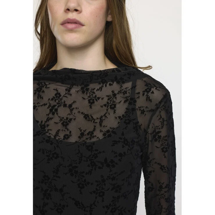 Soft Rebels SRTalula Boatneck Top Black