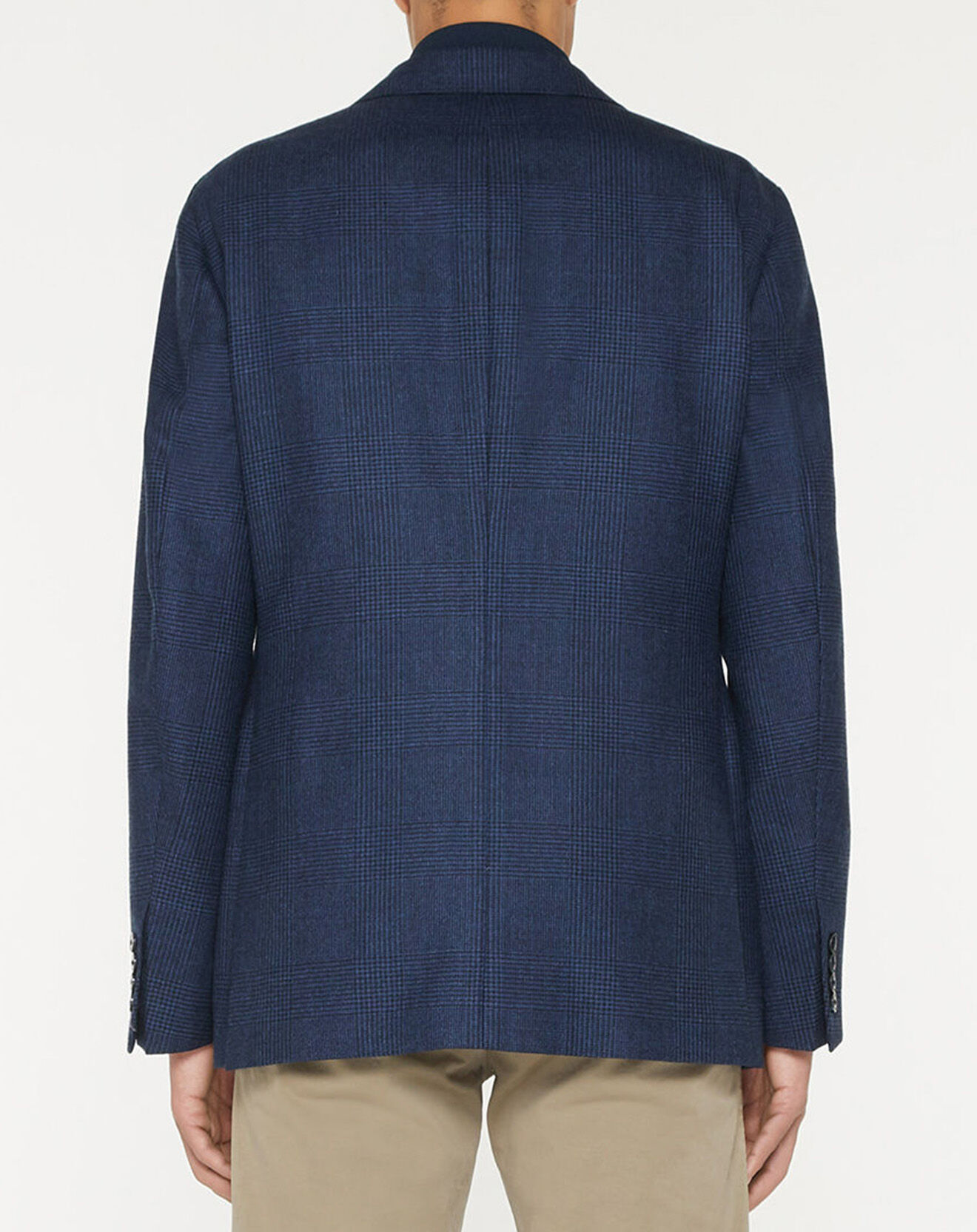 Hackett London Blazer en Laine doublure amovible bleu foncé