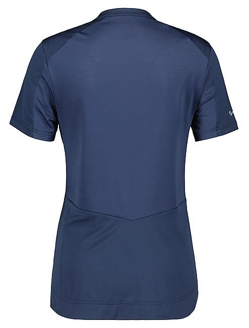 SCOTT - T-SHIRT MC DEMI ZIP TRAIL FLOW ZIP W