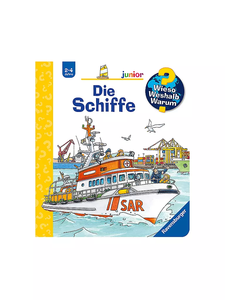 RAVENSBURGER Buch - Wieso Weshalb Warum Junior - Die Schiffe keine Farbe