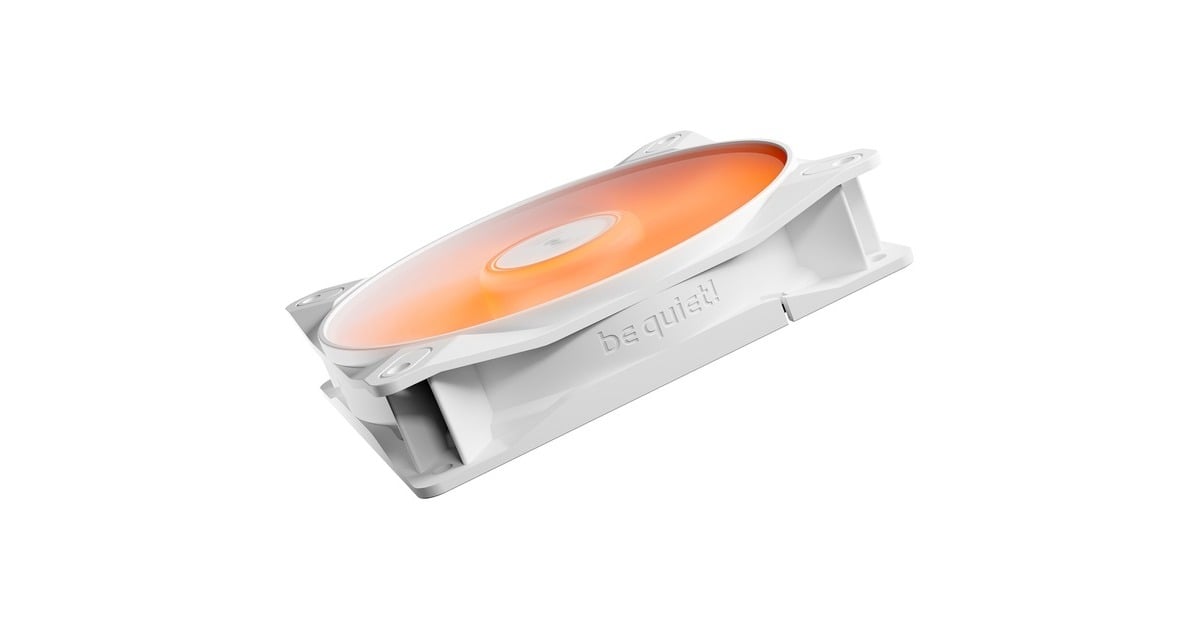 be quiet!Light Wings LX PWM RGB case fans  (Wit, 3 stuks, 120 x 120 x 25 mm)