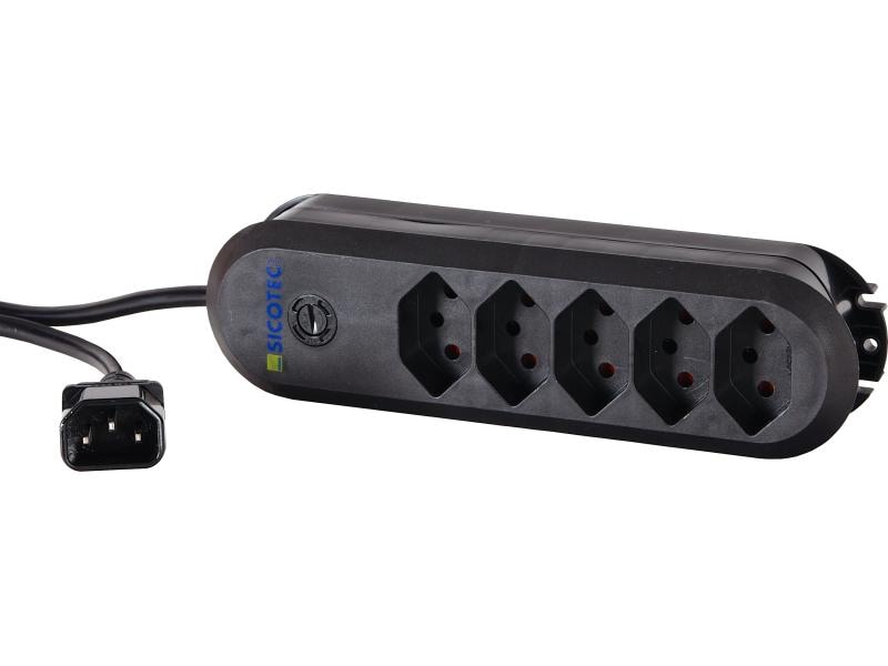 SICOTEC USV Steckdosenleiste 5x T13 10 A 19