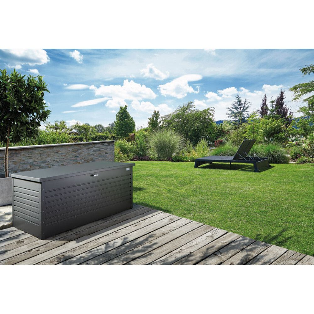 PUTEKASSE BIOHORT 200 MØRK GRÅ METALLIC