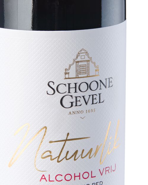Schoone Gevel Natuurlik rouge - sans alcool - 0.75L