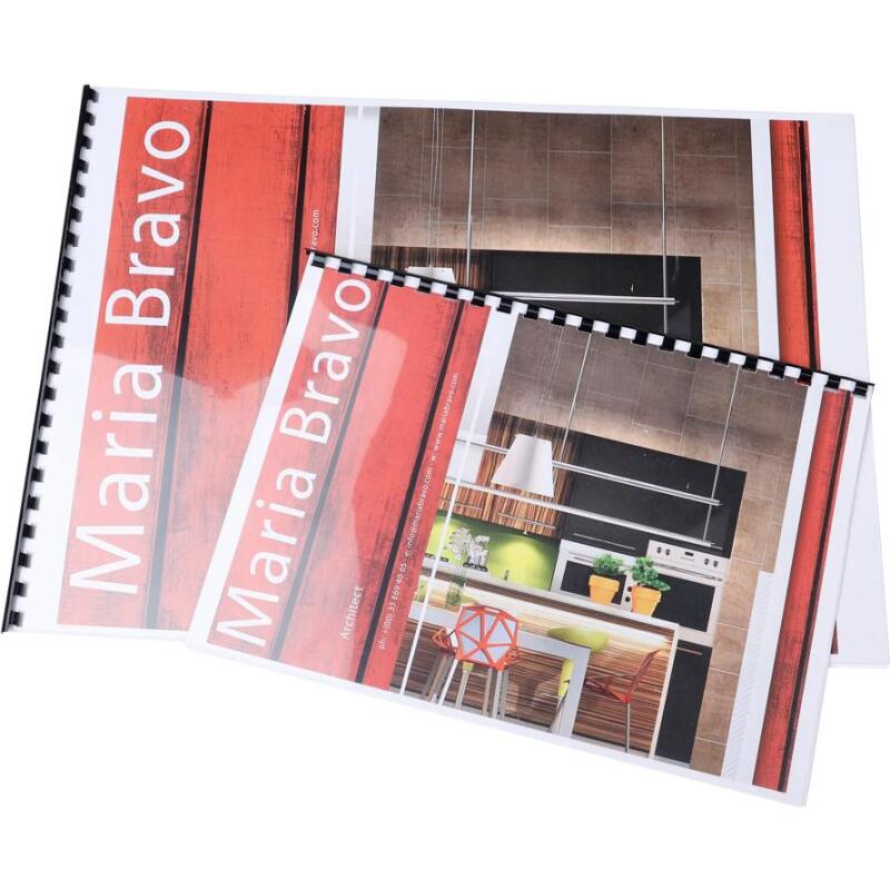Boite 25 reliures spirales plastique 10mm