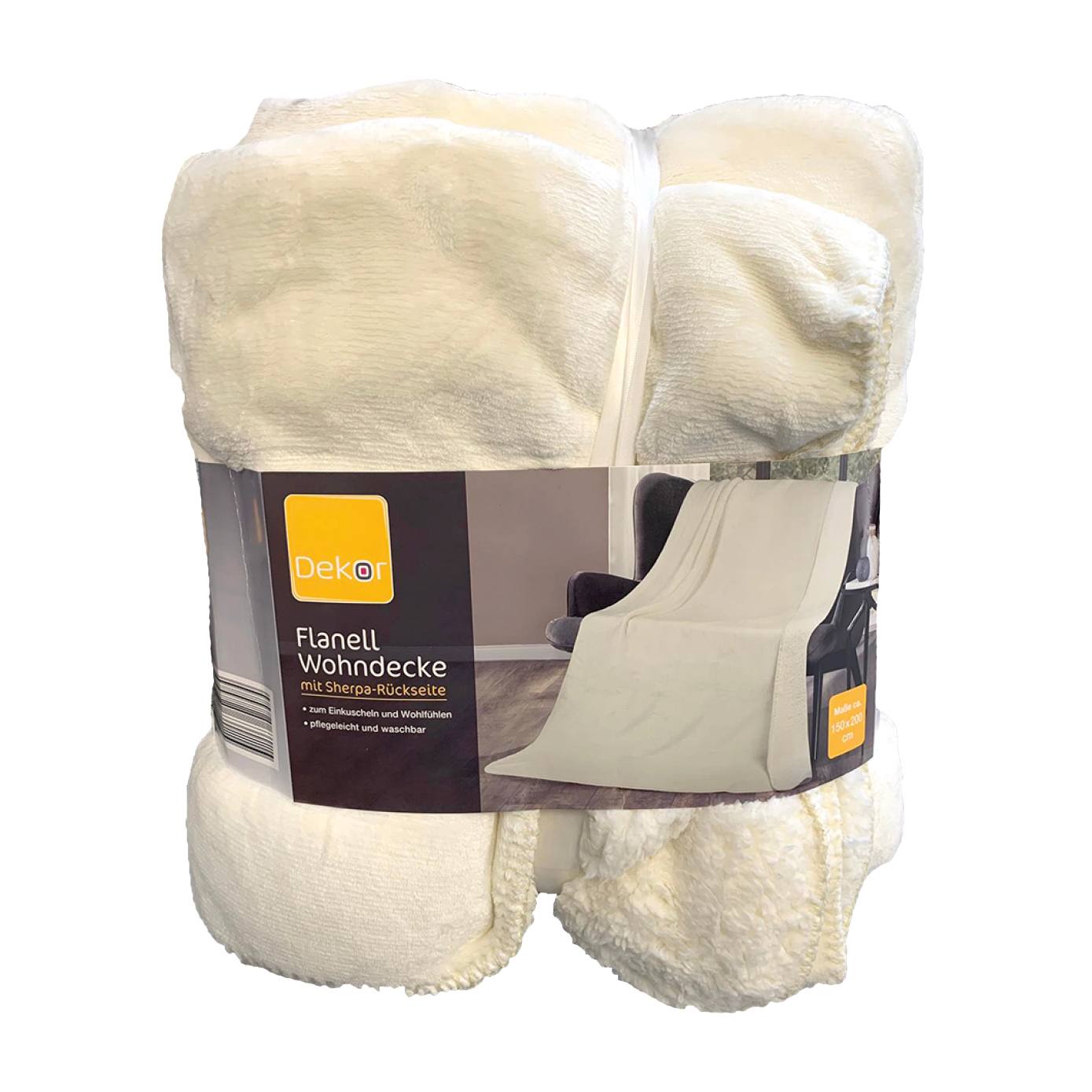Flanell-Kuscheldecke