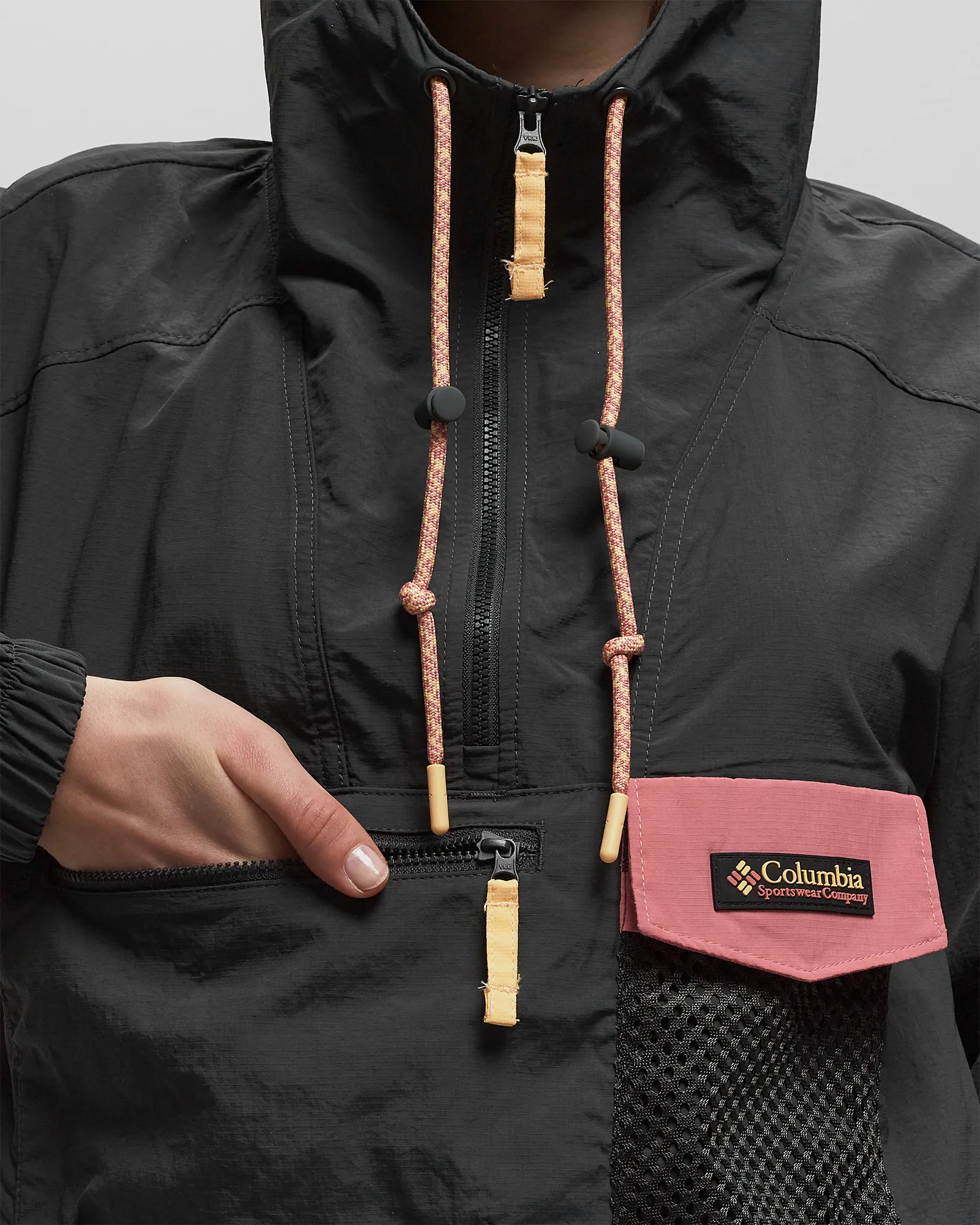 Columbia Painted Peak Cropped Wind Jacket