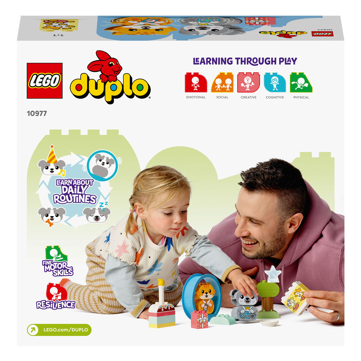 LEGO DUPLO 10977 Mijn Eerste Puppy & Kitten met Geluiden