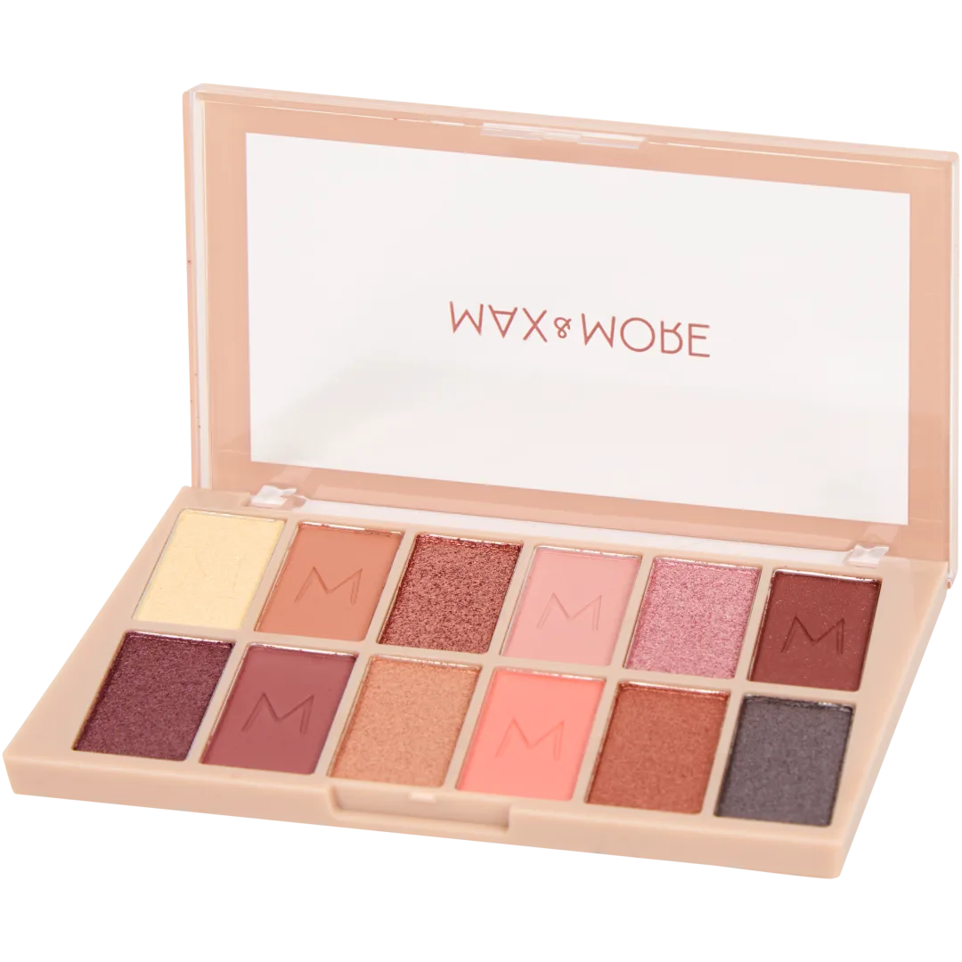 Max & More oogschaduwpalette 12 kleuren