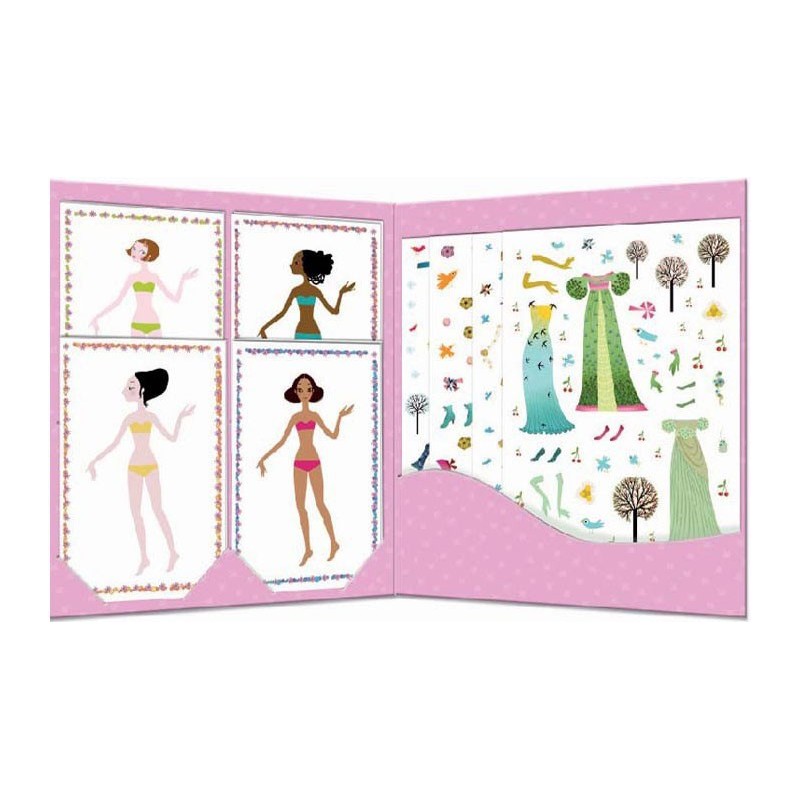 Stickers & Paperdolls - Robes 4 saisons