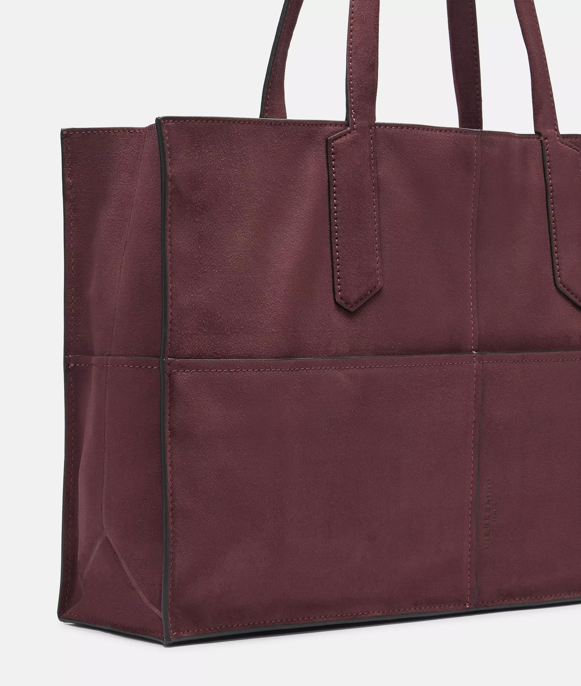 Amy Shopper L Large faux leather shopper