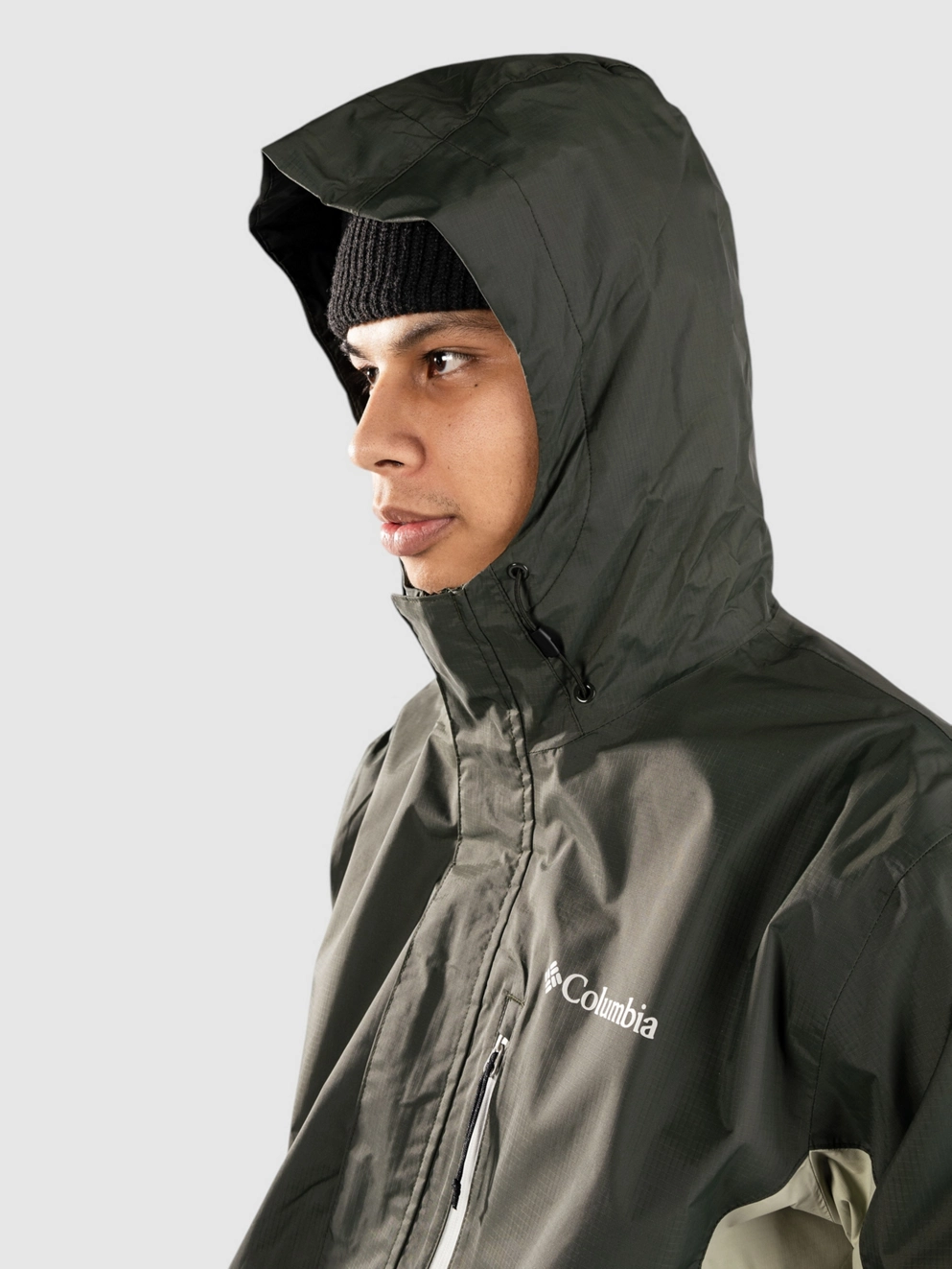 Columbia Pouring Adventure III Jacket greenscape/safari