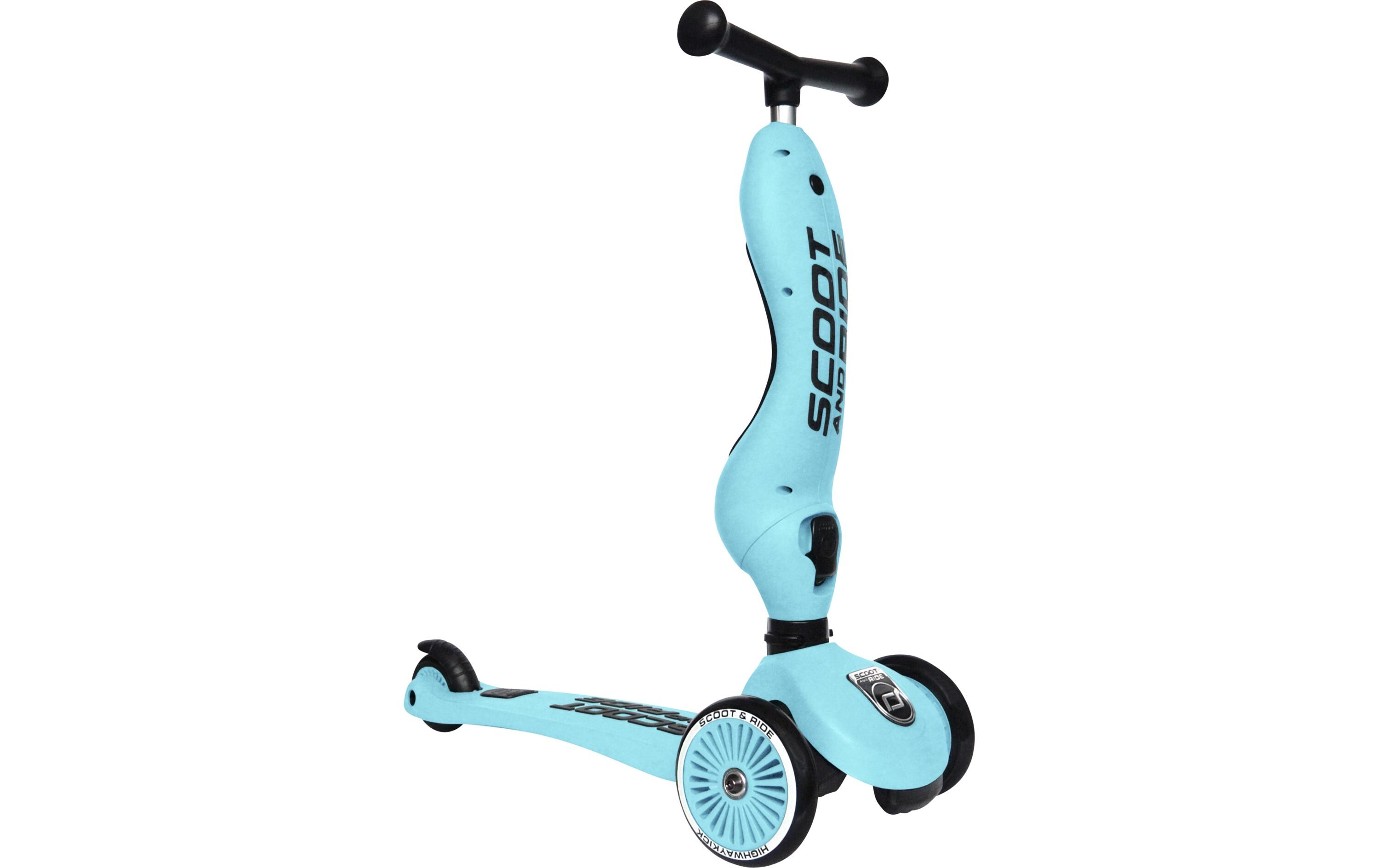 Scooter Highwaykick 1 blauScooter mit Sitz