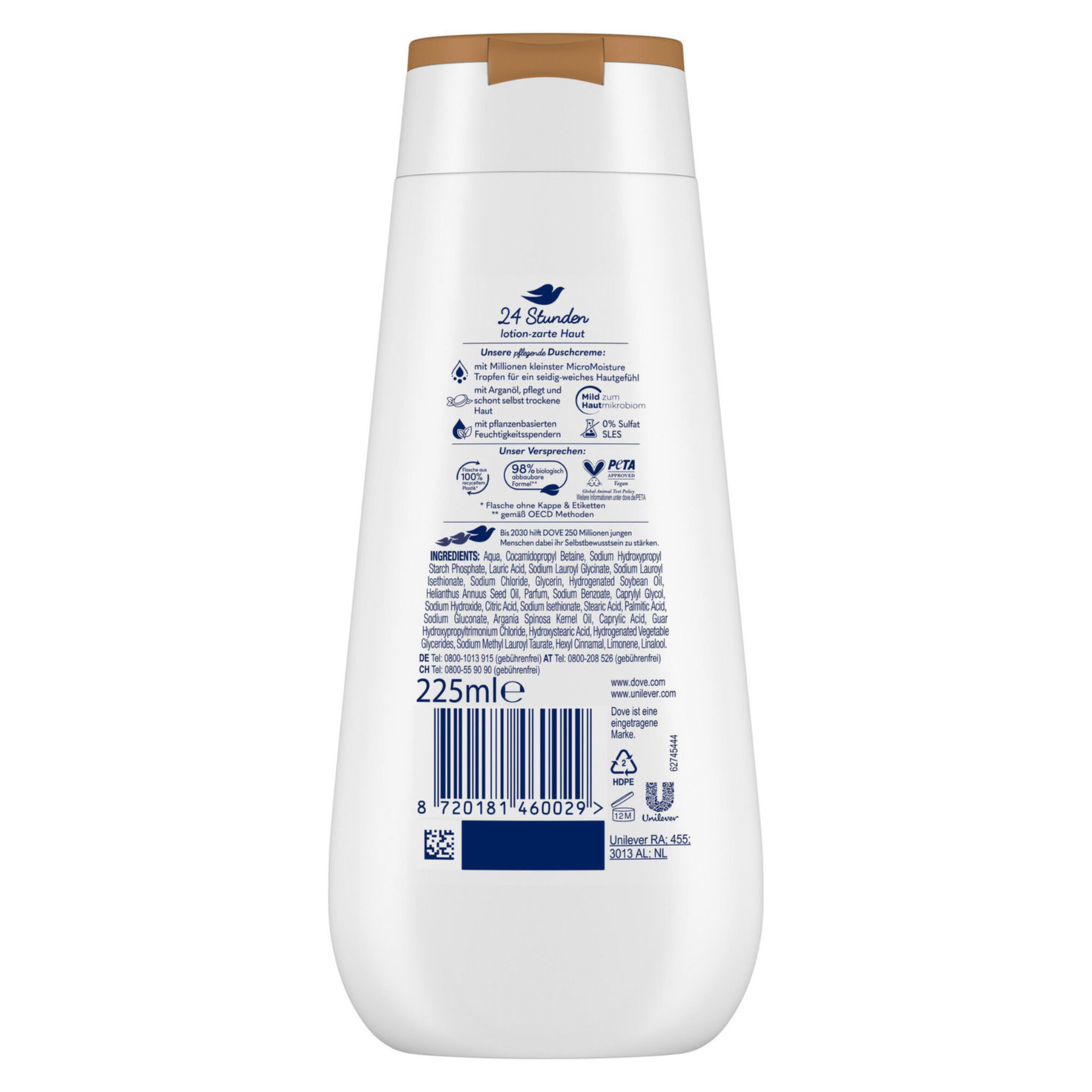 Dove Advanced Care Pflegende Duschcreme Intensivpflege & Öl