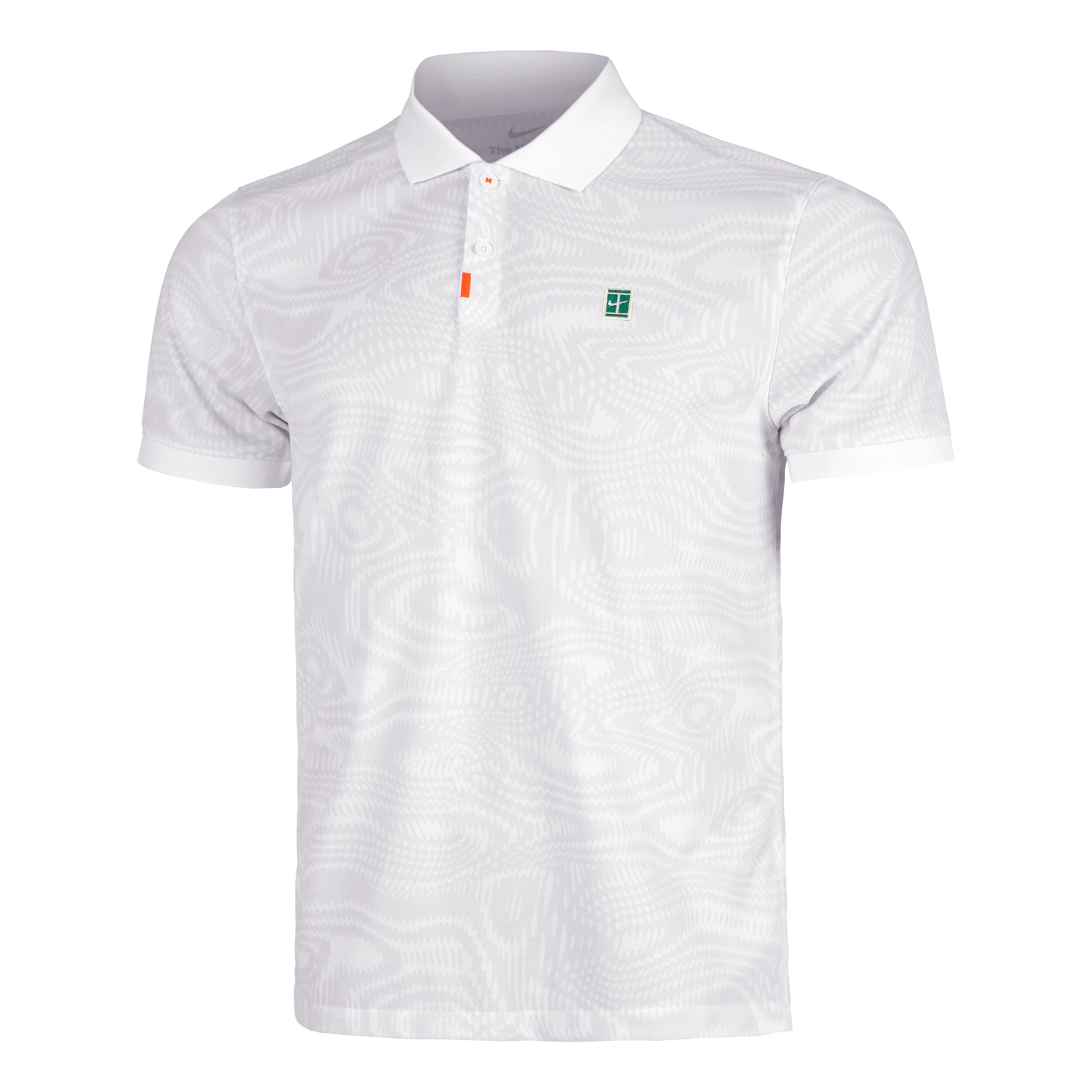Nike Dri-Fit Heritage Polo Hommes - Blanc