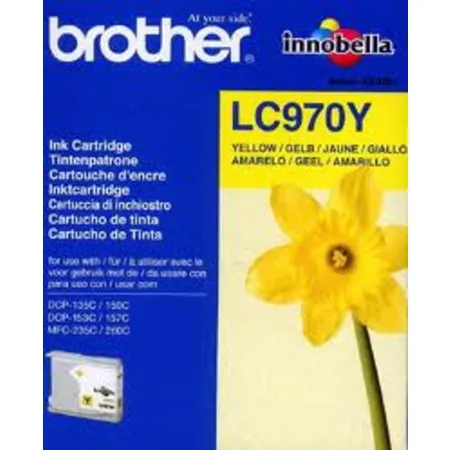 Brother Tintenpatrone LC-970Y gelb