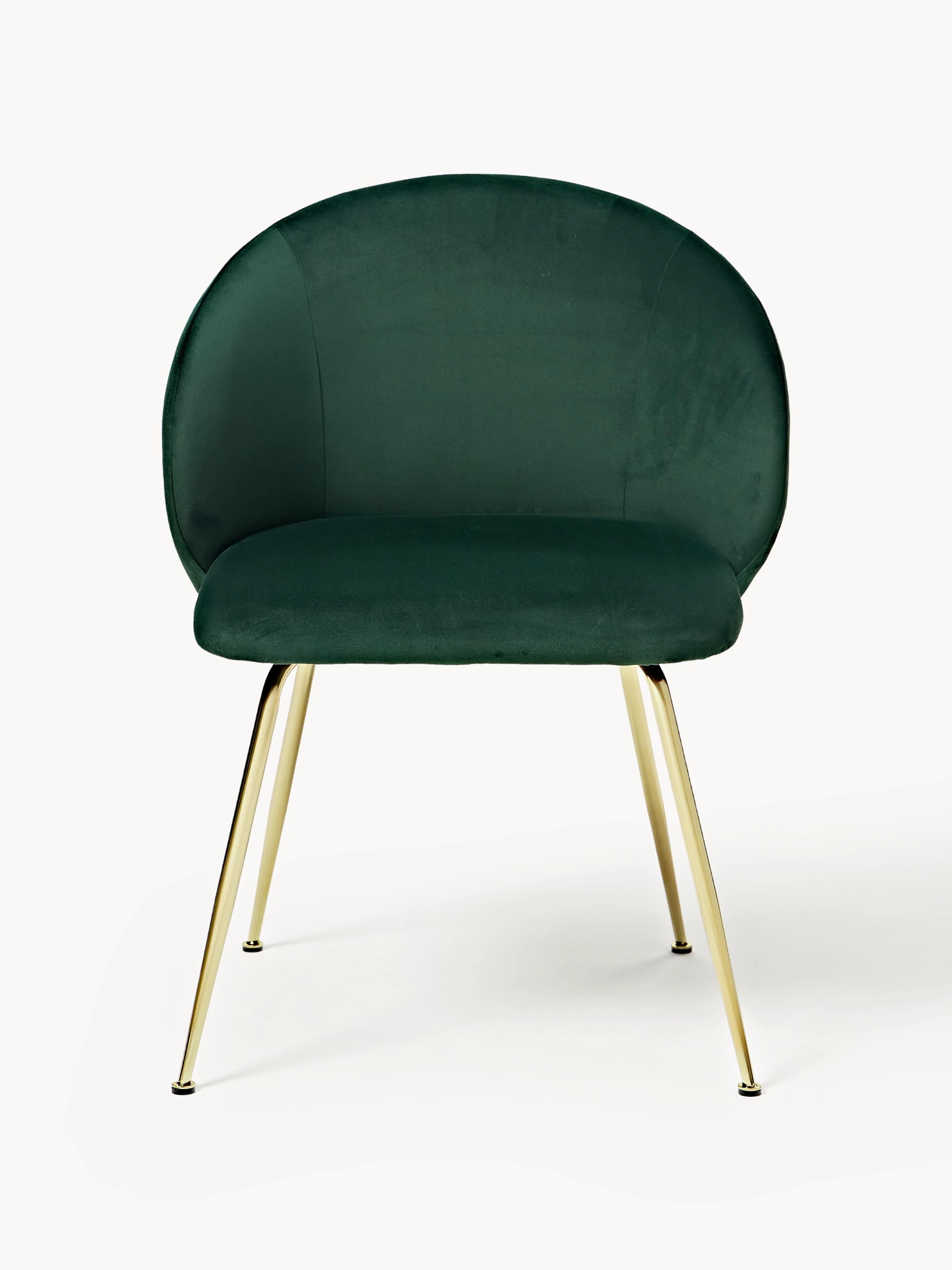 Fluwelen stoelen Luisa, 2 stuks