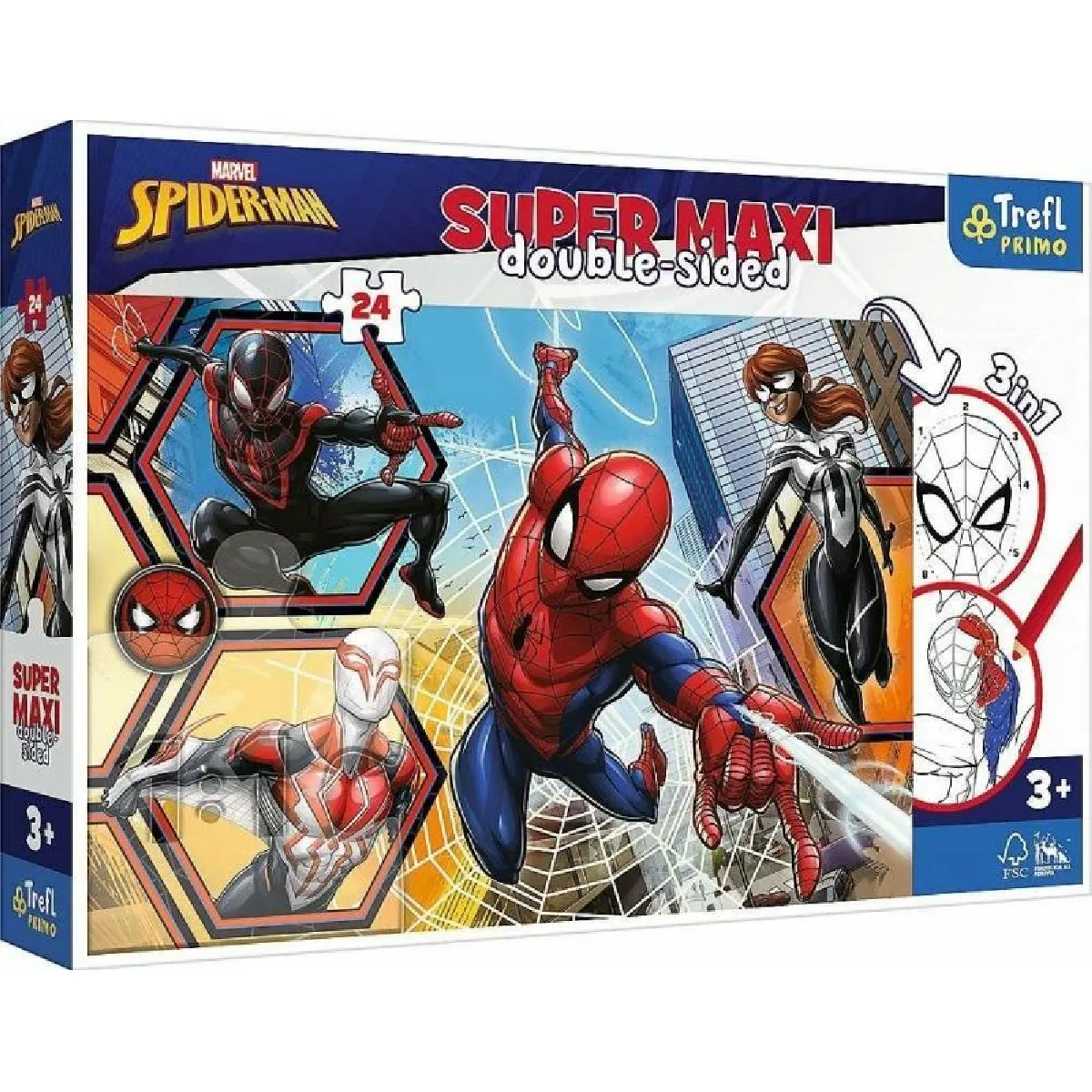 Trefl Puzzle SUPER MAXI - Spiderman