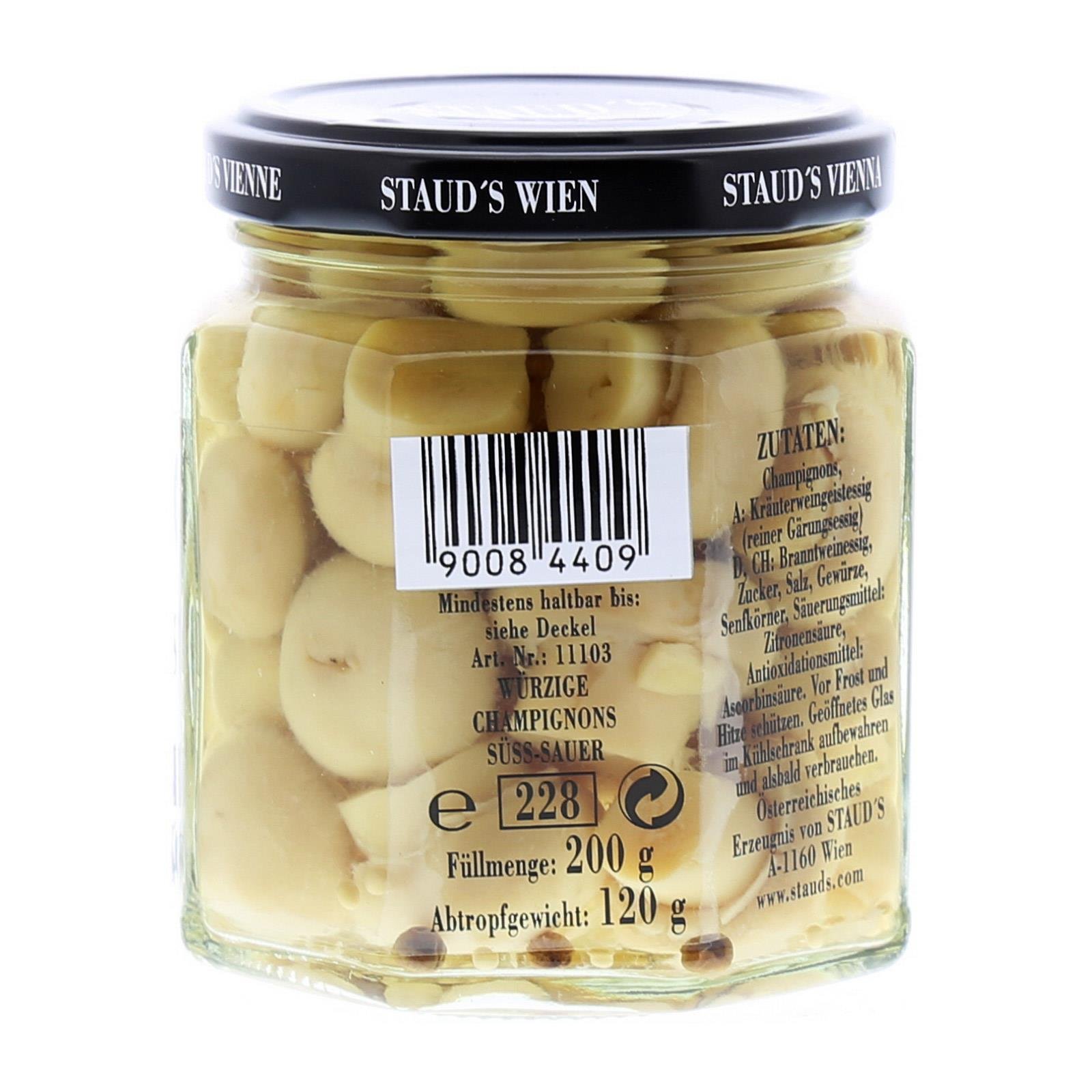 Staud's Würzige Champignons