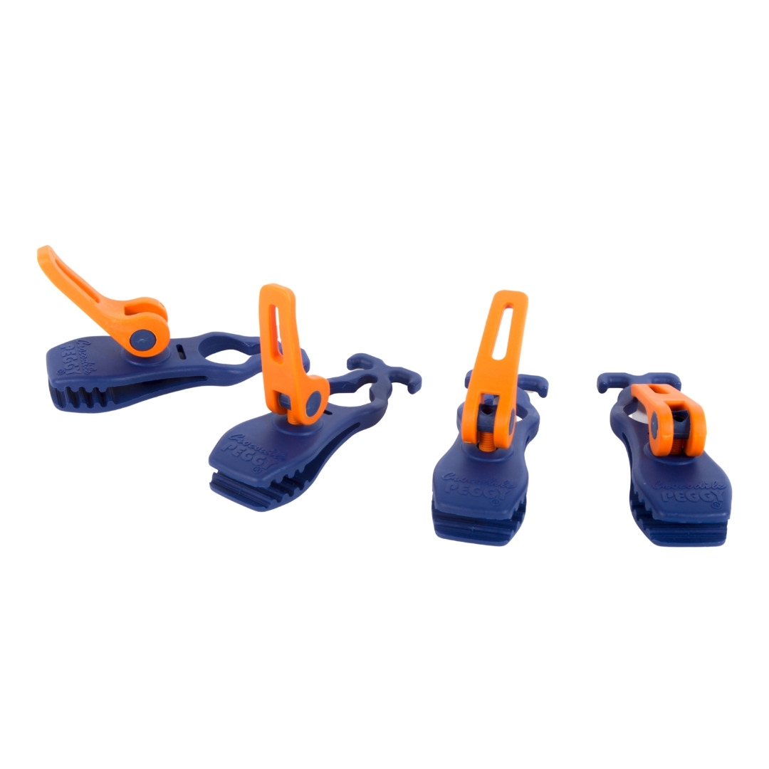 Peggy Peg Crocodile Peggy, 4er Set Schnellspannklemme