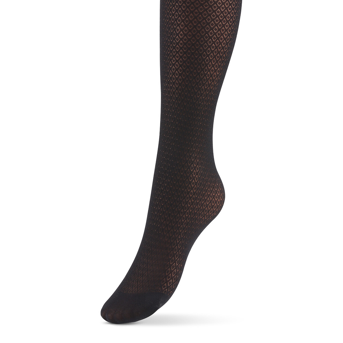 COLEÇÕES LA REDOUTE<br>Meias-calças com pequenos xadrezes