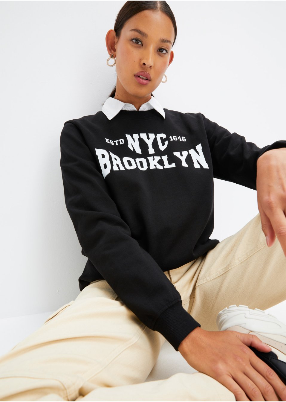 Sweat-shirt oversized